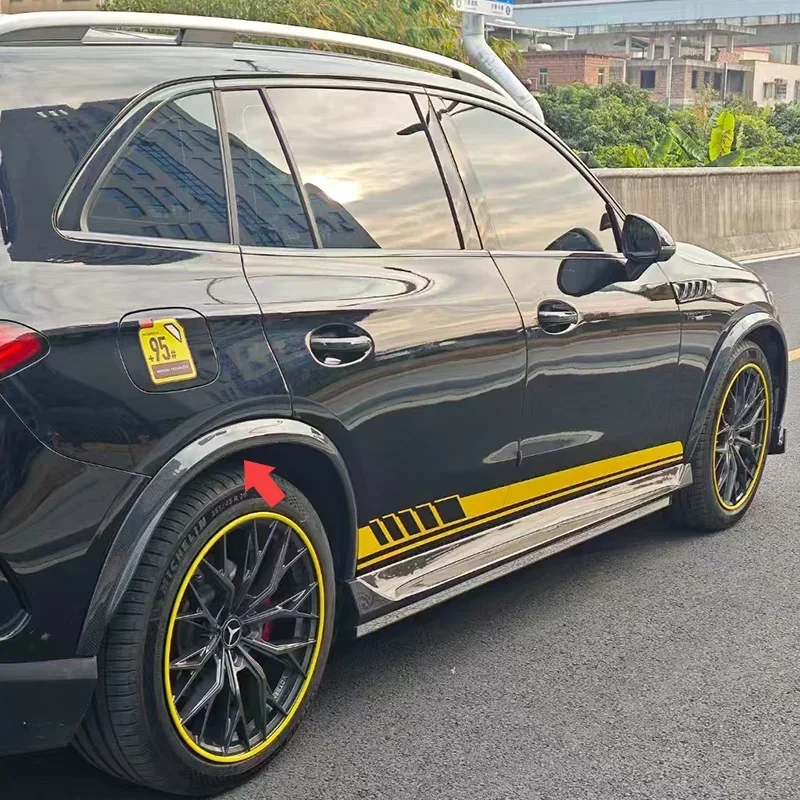 

Для Mercedes-Benz GLC W254 настоящее сухое крыло из углеродного волокна, расклешенная отделка, внешнее украшение, модификация, аксессуар, комплект кузова для автомобиля