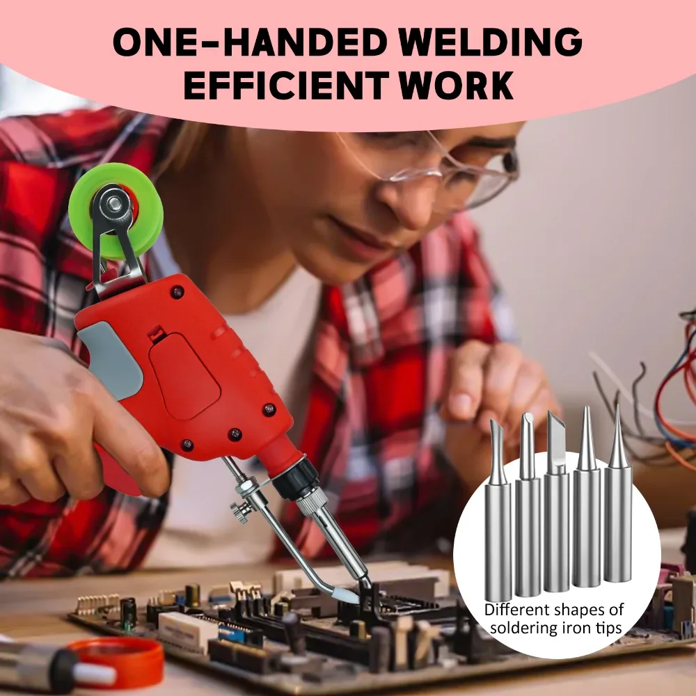 75W Cordless Soldering Iron Kit for Milwaukee 18V Li-ion Battery LED Digital Display Soldering Iron Torch DIY Home Repair Tools