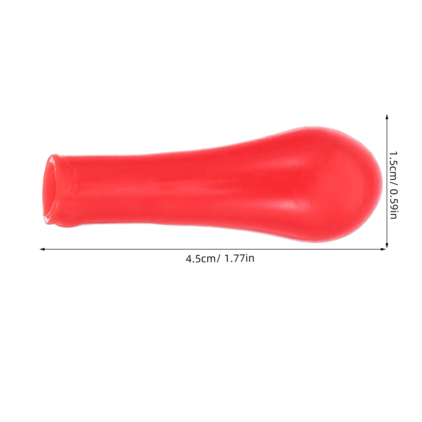 100pcs Red Latex Pipette Bulbs for Lab Science Experiments, Chemistry Teaching & Dropper Supplies