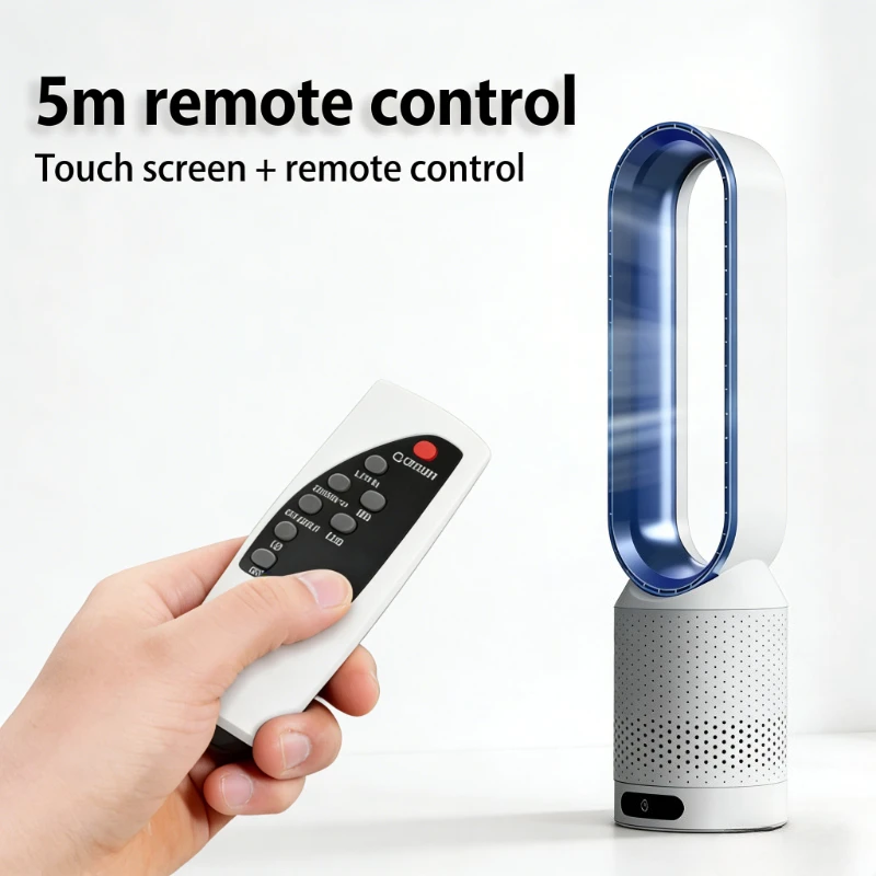 

Бесшумный безлопастной башенный вентилятор-циркулятор воздуха для дома, спальни, гостиной, офиса