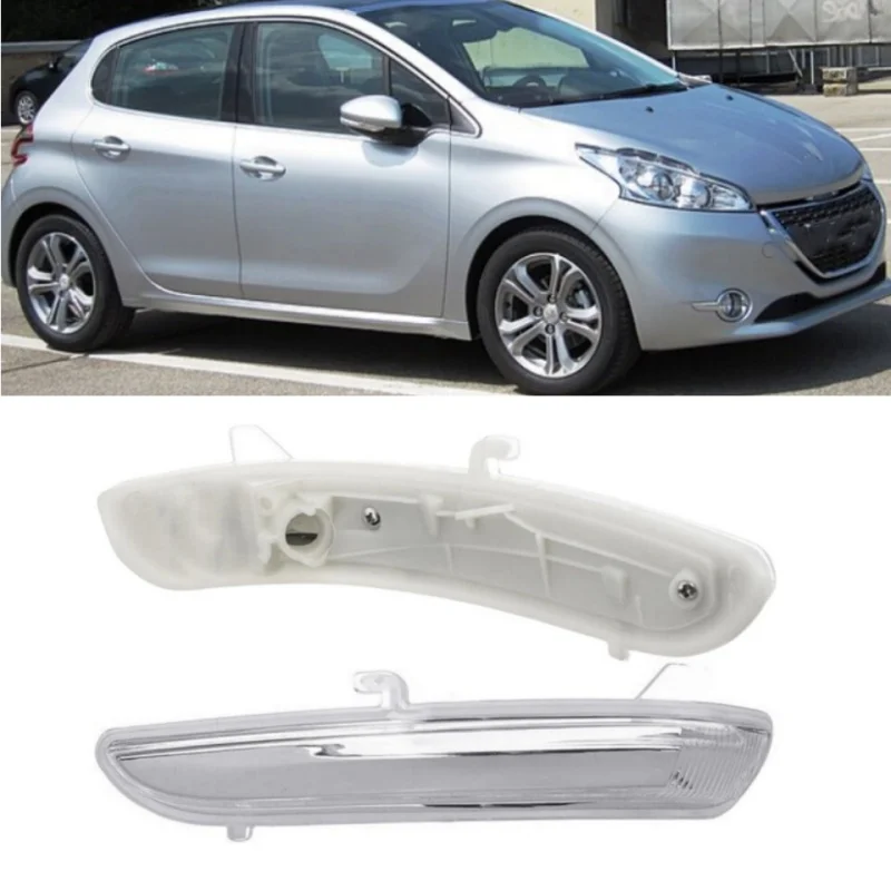 

Для Peugeot 208 2012-2017 автомобильное левое и правое крыло, зеркало, индикаторная лампа, корпус, авто внешний указатель поворота, детали крышки лампы