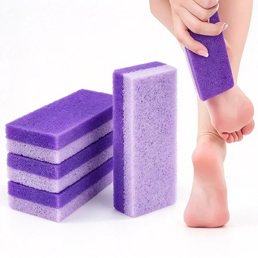 2/ 10Pcs Foot Pumice Stone Foot File Callus Dead Skin Remover Foot Heel Scrubber Smooth Feet Pedicure Exfoliator Foot Care Tool