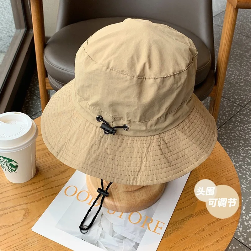 

Anti-UV Waterproof Bucket Hat Summer Sun Protection Camping Hiking Cap with Storage Bag Mountaineering Outdoor Panama Sun Hat