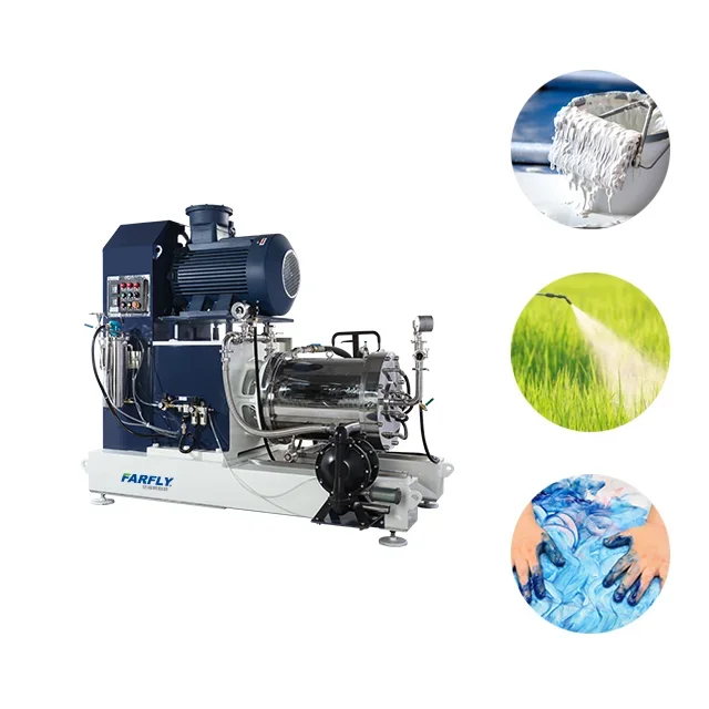 Nano wet grinding machine FDS pin type sand mill Ce certified