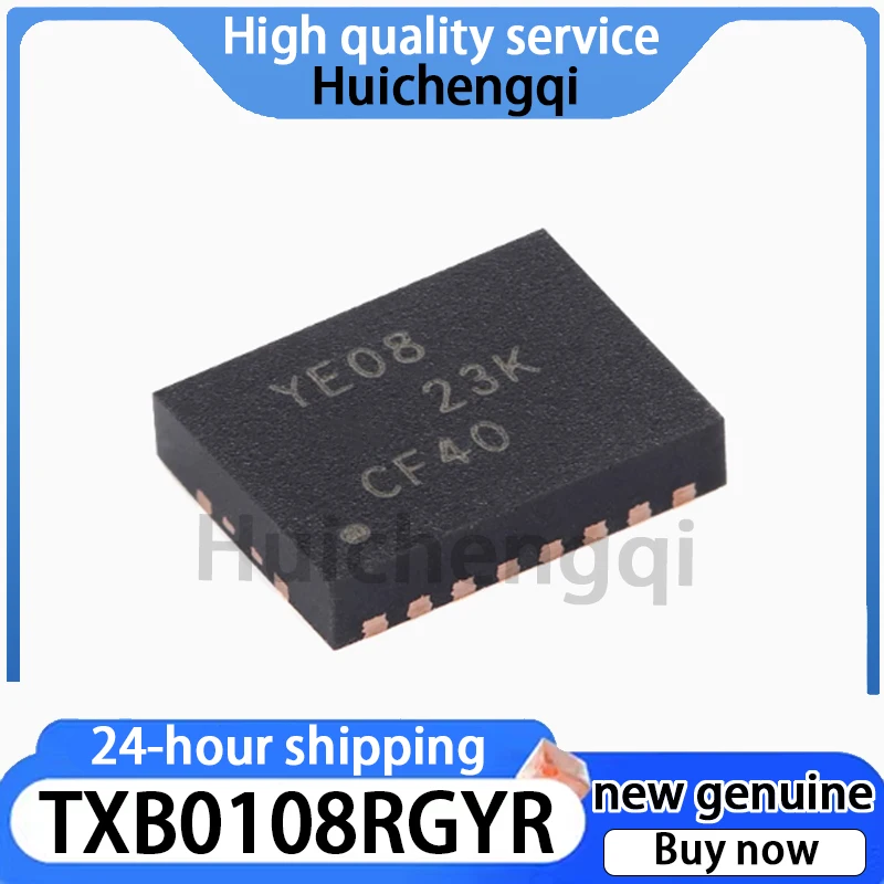 5PCS Original Genuine TXB0108RGYR Package VQFN-20 100Mbps 8-bit Bidirectional Level Converter