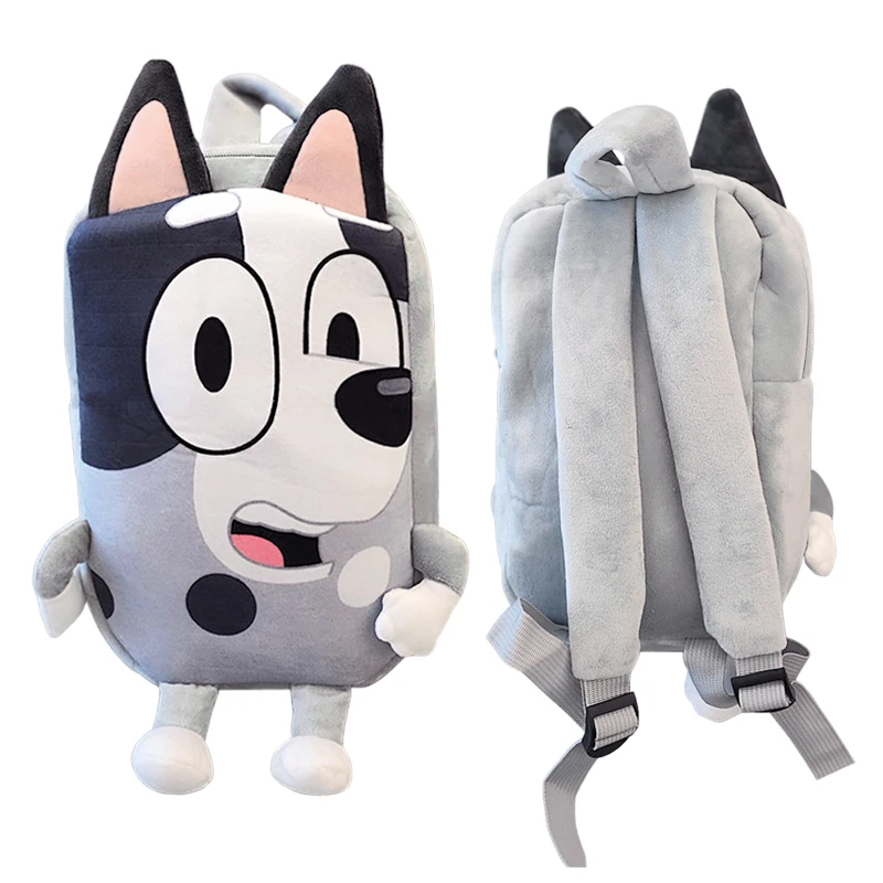 Bluey sac à dos Bingo Muffin Aime Figure court en peluche matériel cartable Snack sac de rangement cadeau pour enfants