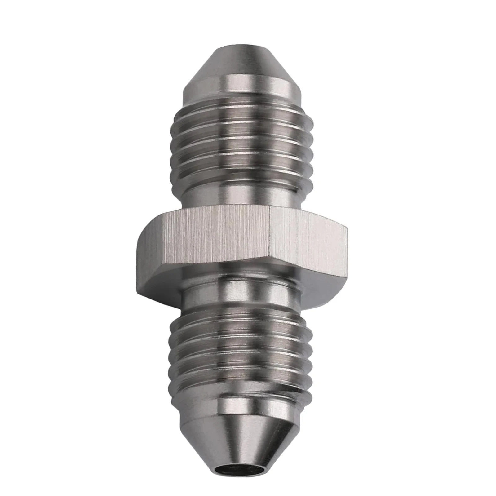 AN3 To AN3 Male Stainless Steel Brake Clutch Fuel Oil Fitting Adapter Coupler Motorcycle Automobile Brake System Parts 3an