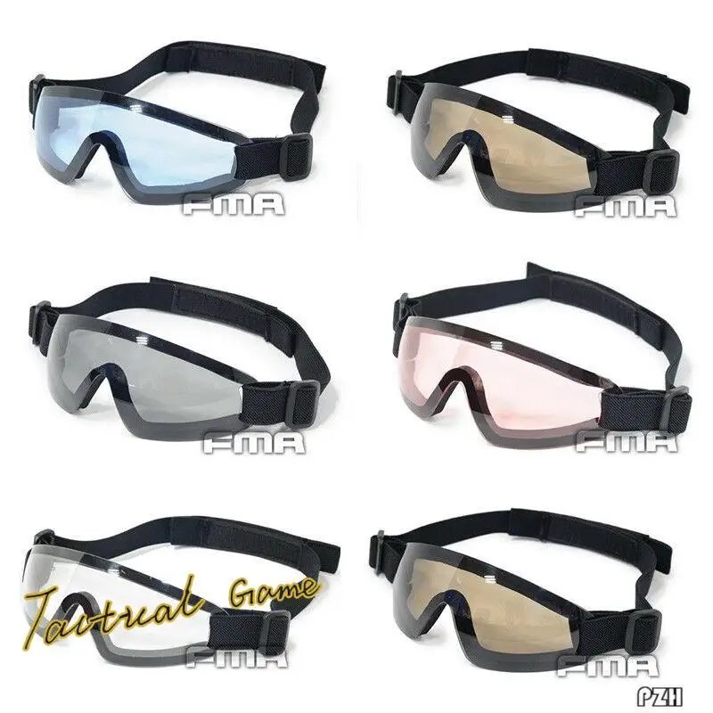 Outdoor equipment FMA TB795  Helmet goggles Outdoor Adjustable Anti Dust Fog Goggles