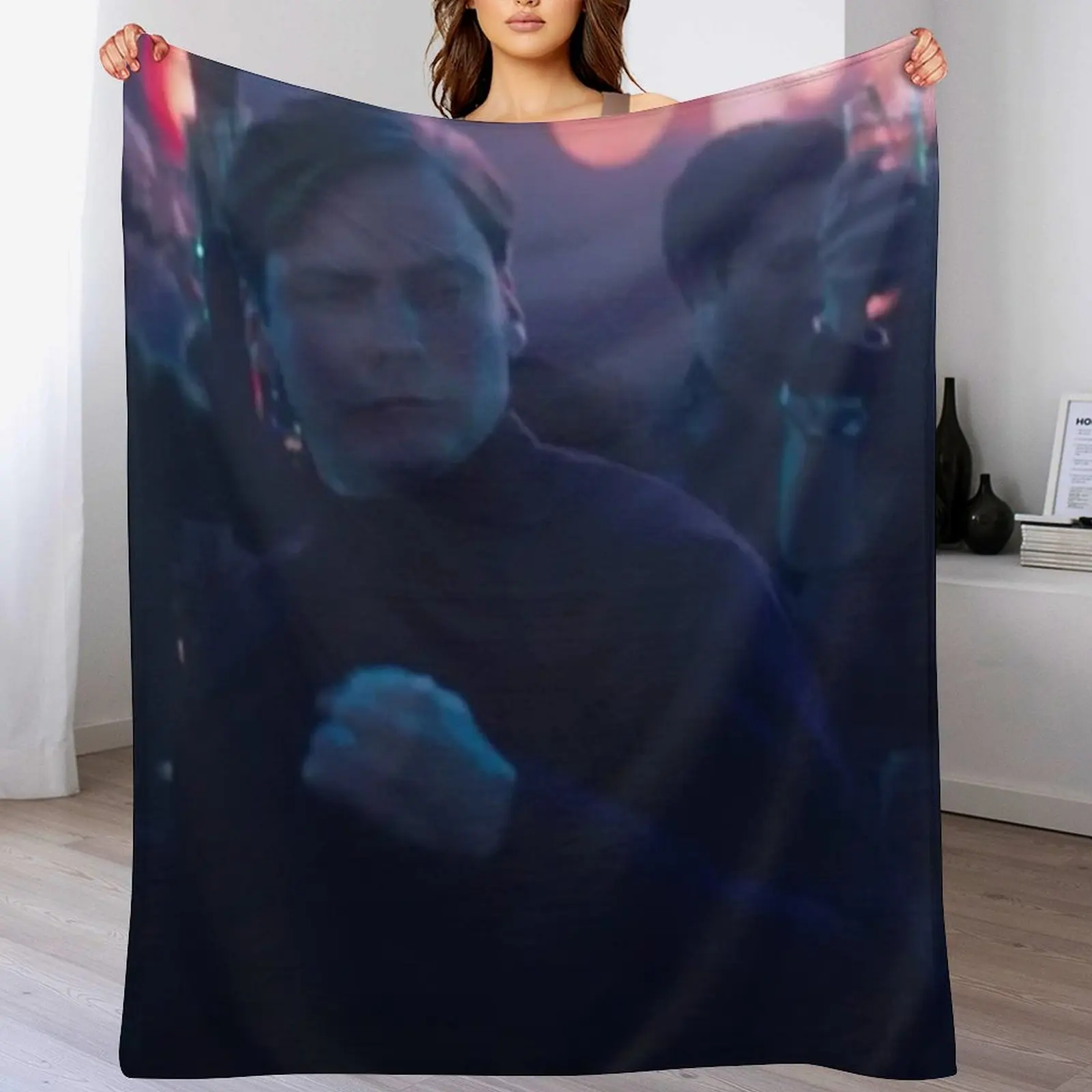 Baron Zemo Dancing Meme Throw Blanket Tourist Soft Big Blankets