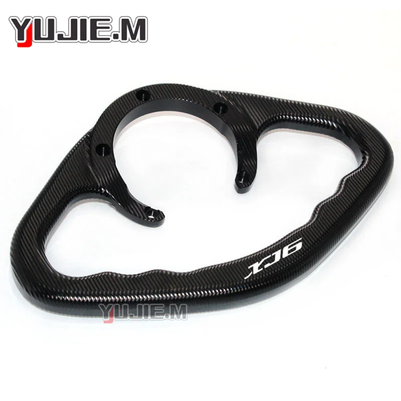 For XJ6 2009 2010 2011 2012 2013 2014 CNC Motorcycle Passenger Handgrips Hand Grip Tank Grab Bar Handles Armres