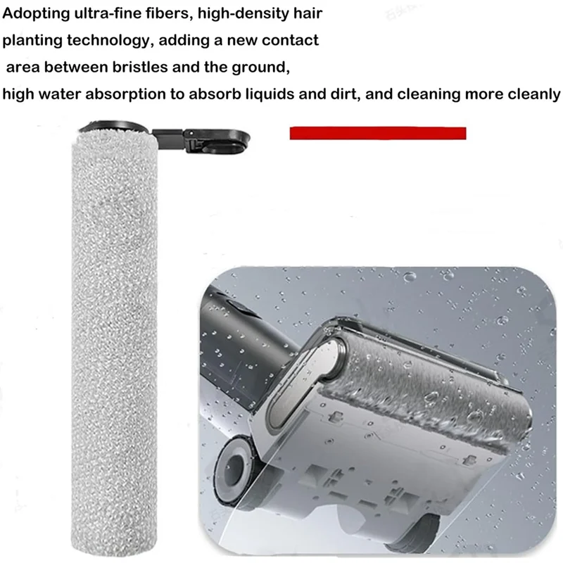 Stable-HEPA Filter Roller Brush For Roborock F25 / F25 LT / F25 RT / F25 ACE / F25 ALT Vacuum Cleaner Accessory