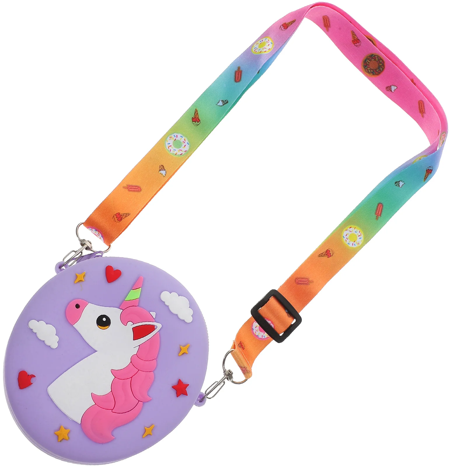 Unicorn Shoulder Purse Unicorn Shoulder Bag Phone Wallet Coin Cell Kids Cloth Child