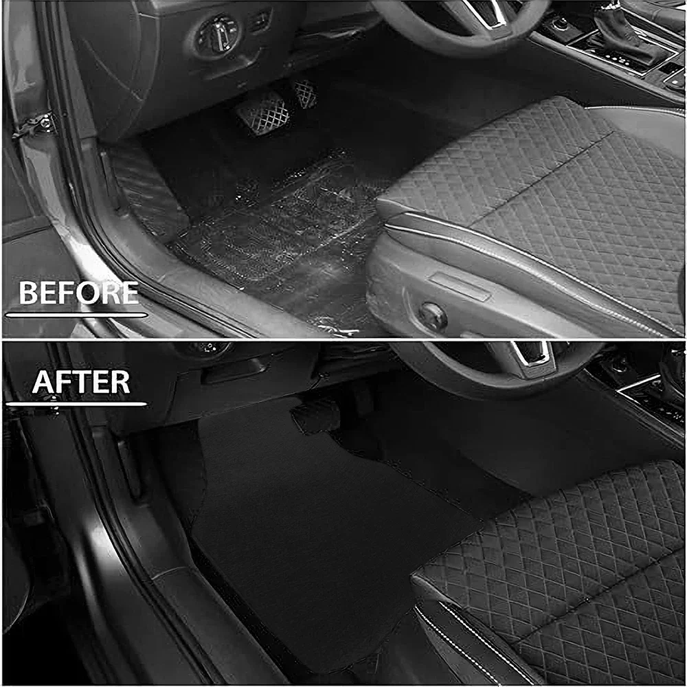 Car Floor Mat,Front & Rear Automotive Carpet Floor Mats Universal Fit for Suvs,Sedans,Vans Car view 6