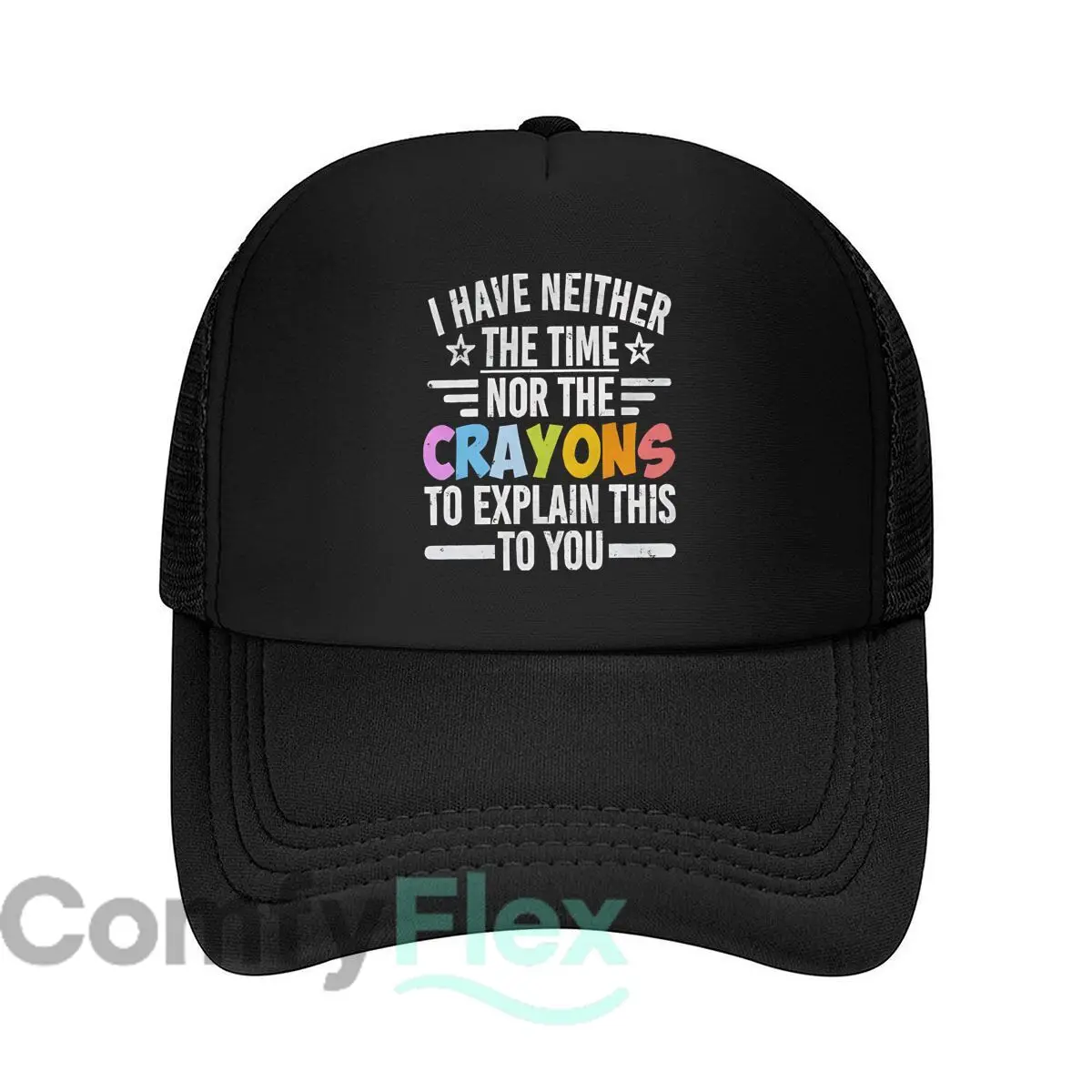 Tengo más el tiempo ni los cruces para explorar este para ti gorra de béisbol de malla sombrero Casual al aire libre para mujer Unisex Mujer