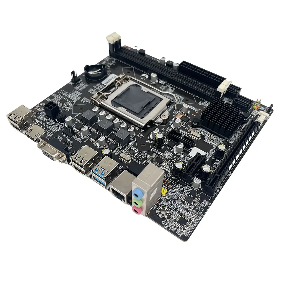 Imagem -04 - Kit Motherboard com Ddr3 8gb Desktop Ram Memória 1600mhz Suporte Hdmi Porta Vga Processador i5 2400 Conjunto B75 1155