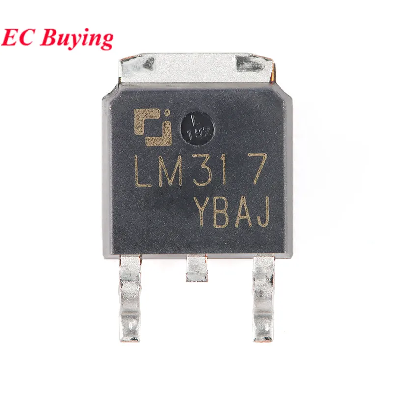 LM317 DC-DC Konverter Dapat Disesuaikan Modul Papan Sirkuit Step Down Buck Catu Daya Regulator Linier dengan Filter Penyearah LM317T