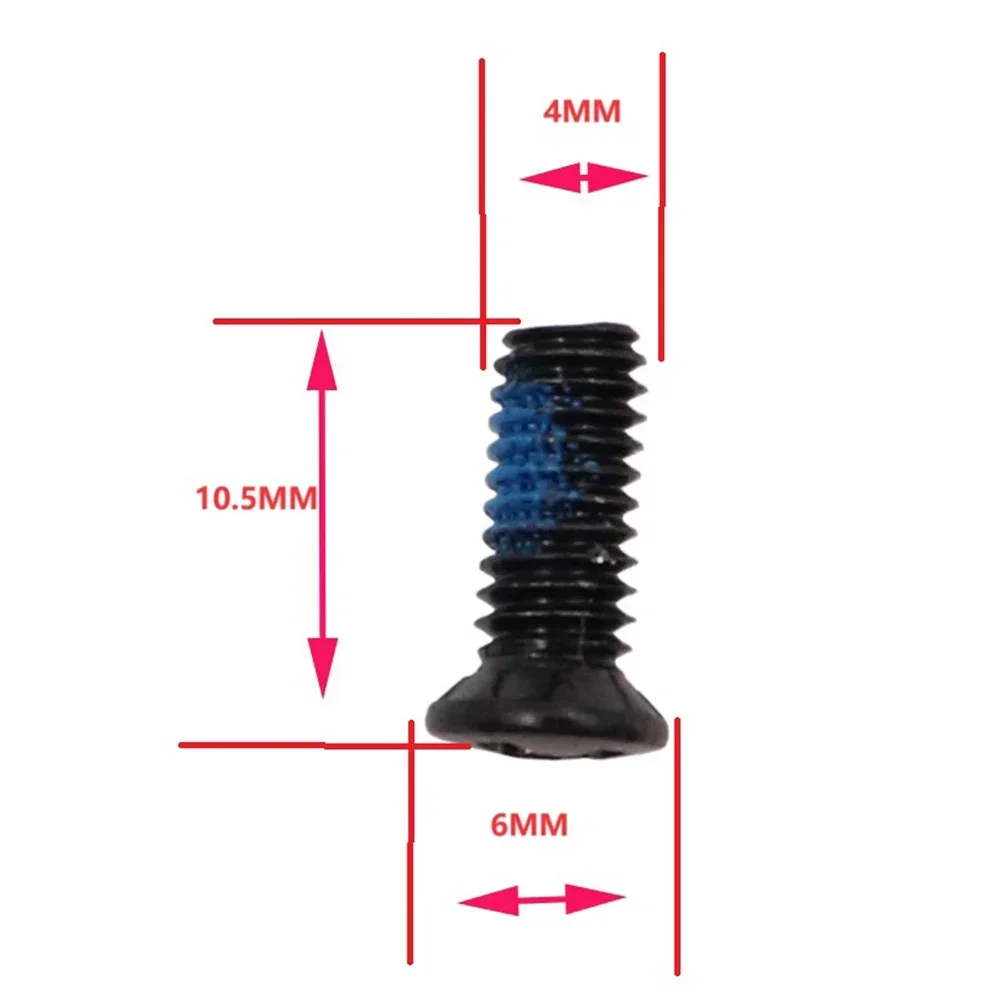 8 pz Pedale Della Bicicletta Bulloni Blocco Della Bici Scarpa Tacchetta Vite Pedale Vite Per Speedplay Bicicletta Bulloni di Ricambio 8.5mm 9.5mm 10.5mm