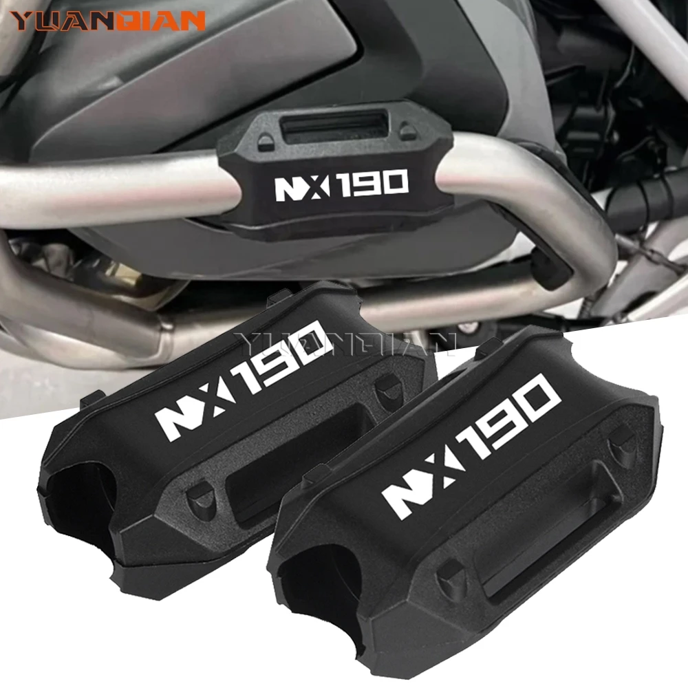 New Motorcycle Accessories Engine Guard Bumper Crash Bar Protection Decorative Guard Block For Honda NX190 NX 190 2024 2025 2026