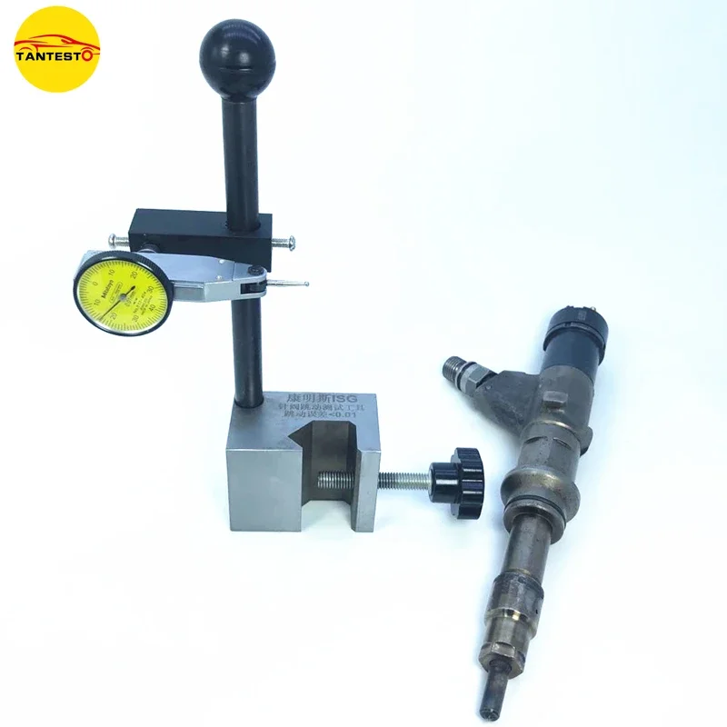 Injector Needle Valve Rod Runout Measurement Check Error Tool for Cummins with Mitutoyo Leverage Dial Indicator