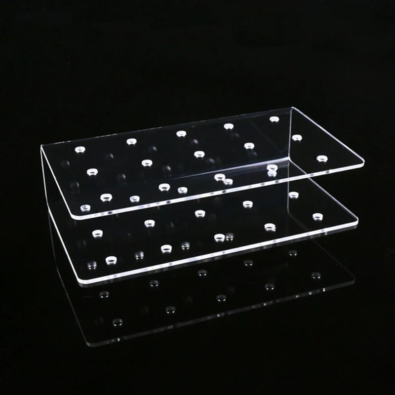 حامل عرض مصاصة الكعك ، حامل أكريليك شفاف ، 15 فتحة ، حامل حلوى