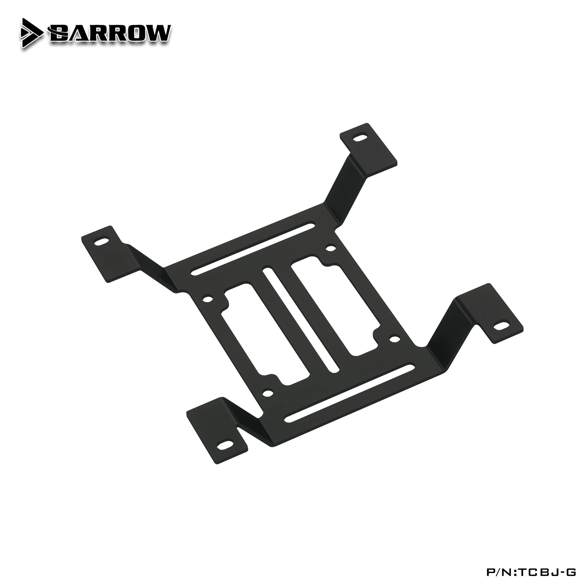 Металлический плоский кронштейн для радиатора BARROW, кронштейн для резервуара водяной охлаждающей жидкости, Размер 12 см, вентилятор 120x120x15 мм