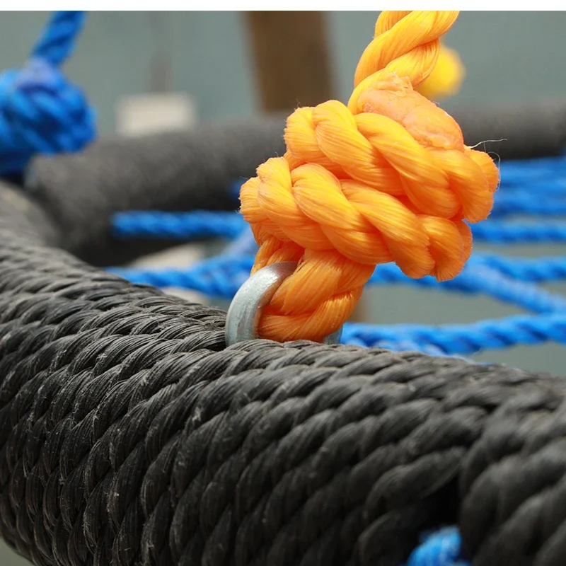 Multi Person Swing, Outdoor Children's Bird Nest Rope Swing,  Indoor Circular Hanging Chair Patio Swings
