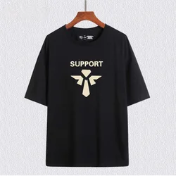 2024 Games LOL League of Legends Men's Printed Women's Cotton Crew Neck Short Sleeve Half Sleeve T-Shirt Men's Women's T-Shirt