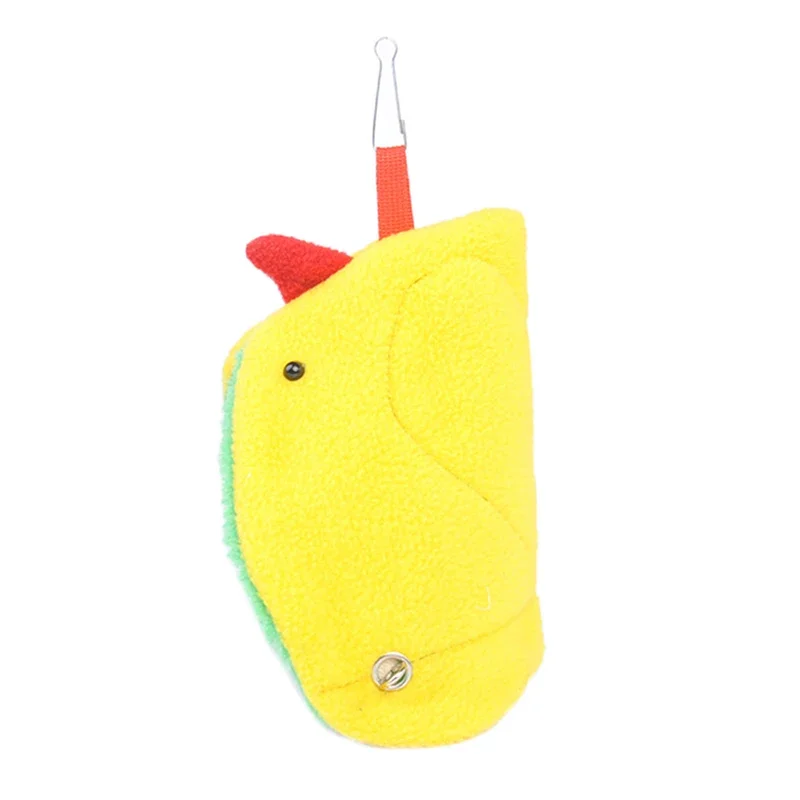 New Warm Bird Parrot Nest Soft Plush Bird Parrot Hammock Warm Hanging Bed For Pet Cave Cage Hut Tent Toy House for Small Animals