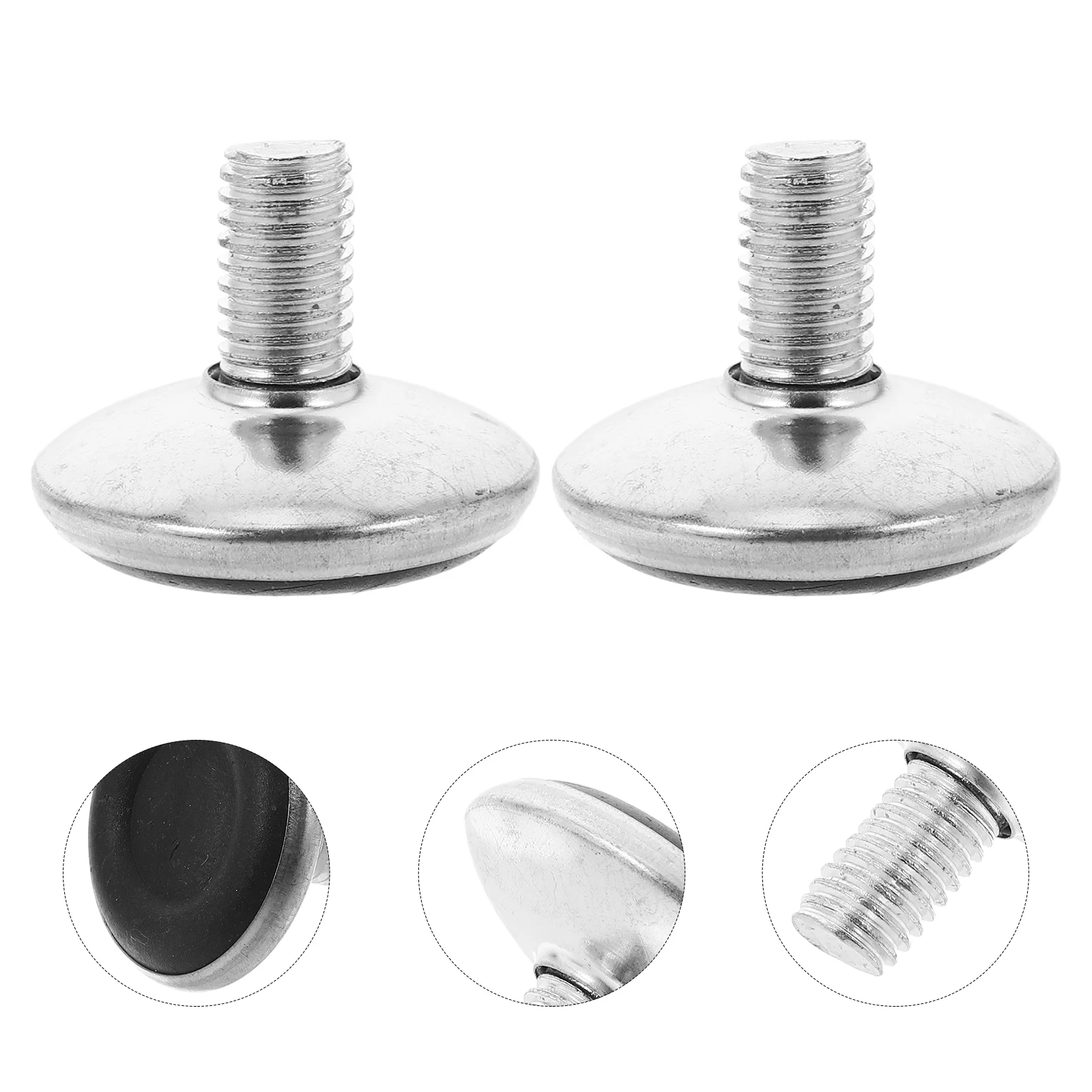 24PCS Adjustable Leveling Feet Heavy Duty Screw In Furniture Levelers Stabilizing Levelers For Cabinet Dining Room Chair