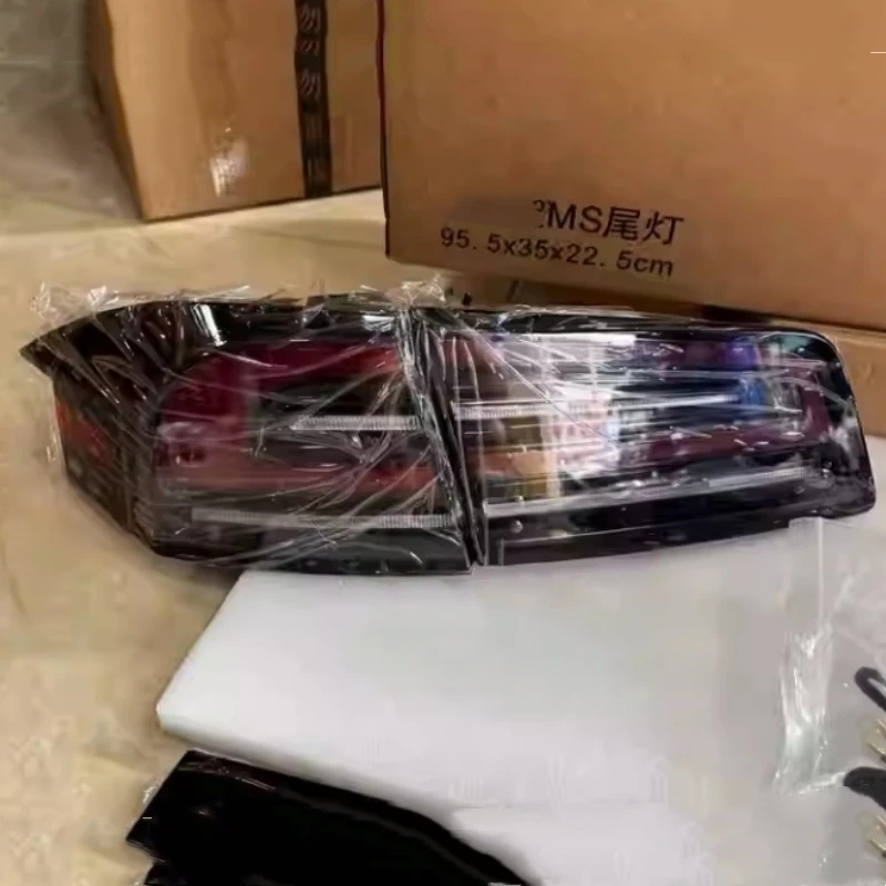 New Style Taillight for Tesla Model S 14-20 Upgraded to 23 Brake Lamp Turn Signal with Charging Cover Tailgate Trim