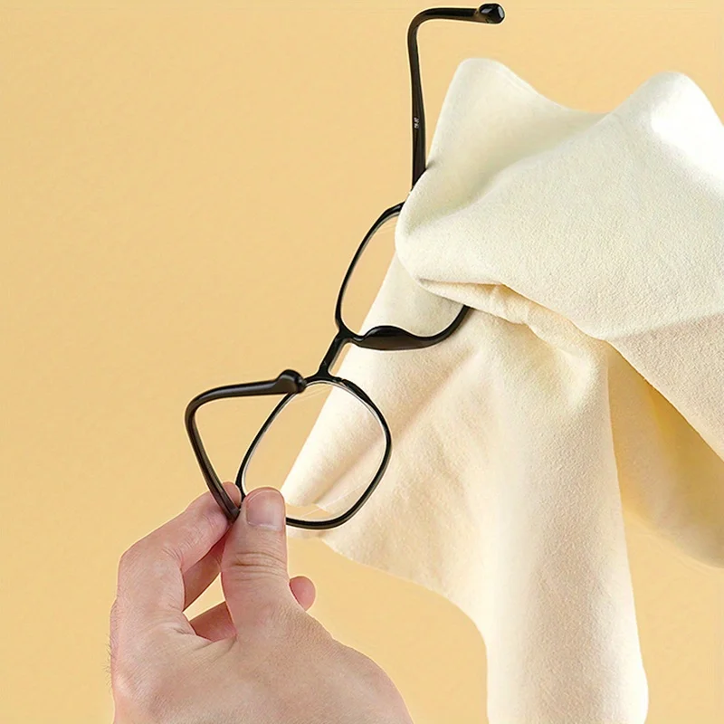 Chamois Cloth For Car Drying Towel Shape Real Leather Washing Cloth Cleaning Towel Car Wipes, Cleaning Cloth For Glasses (Lens)