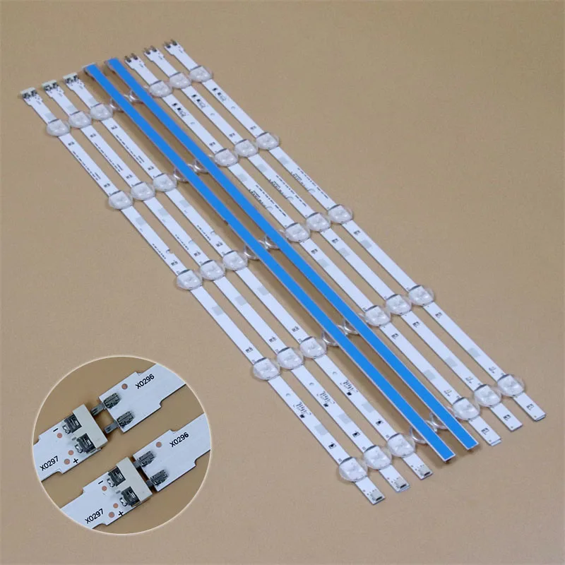 8 個 LED バックライトストリップ HG49NE470HF HG50ND470SF HG50NE470HF HG50NE478SF UE48J5005AK バー 2015 SVS50 FHD FCOM L5 REV2.2