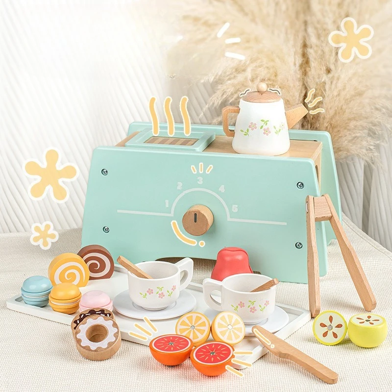 

Puzzle Wood Diy Pretend Play Kitchen Toys Dollhouse Accessories Miniature Food Girls Toy Montessori Board Games Interactive Toys