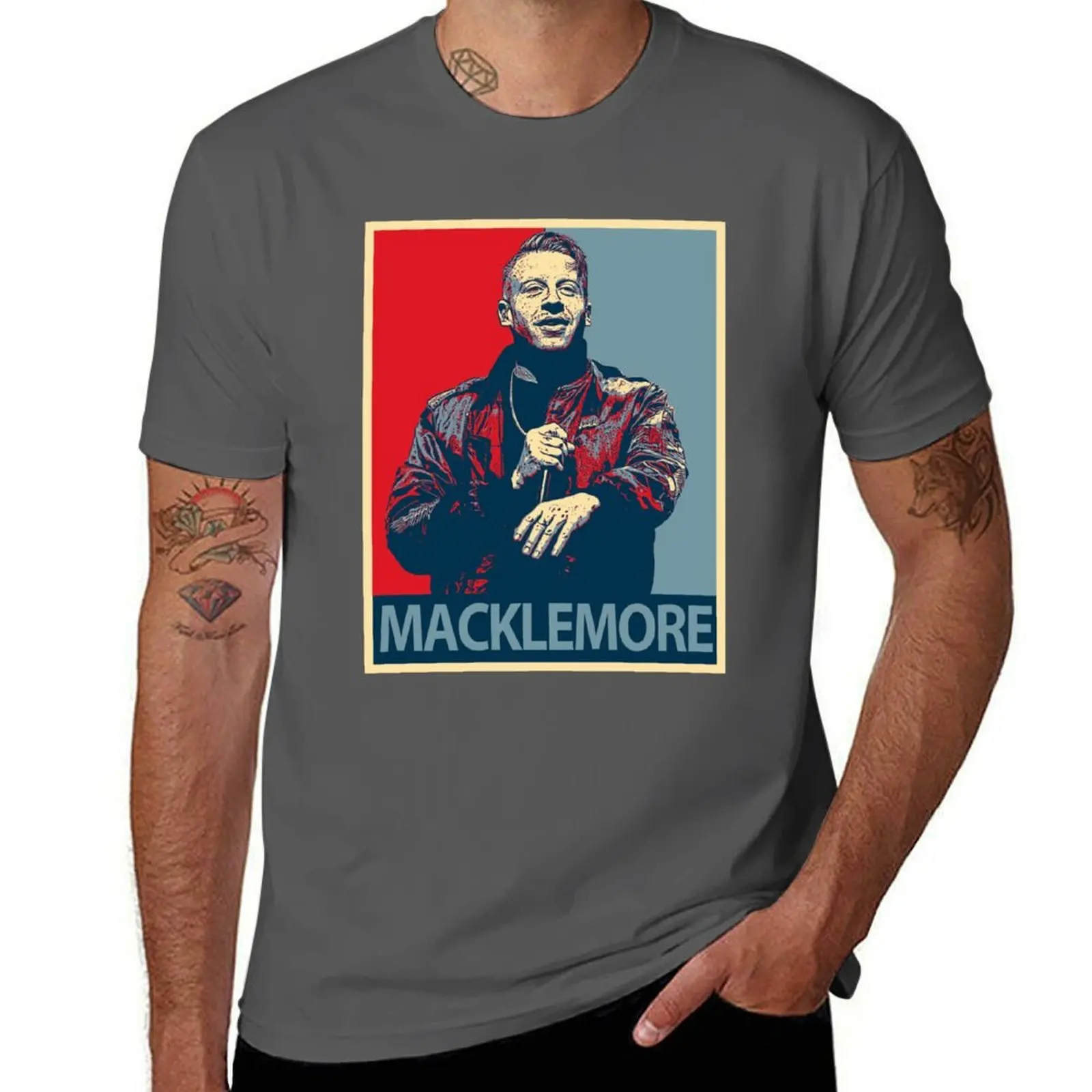 Macklemore Same Love T-Shirt Street Art Print Tee Shirt