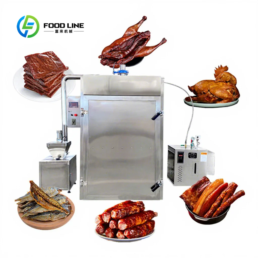 Customized Gas Smoke Oven Steam Meat Smoker Indoor Tabletop Electric Steamed Smoke Equipment for Food Processing