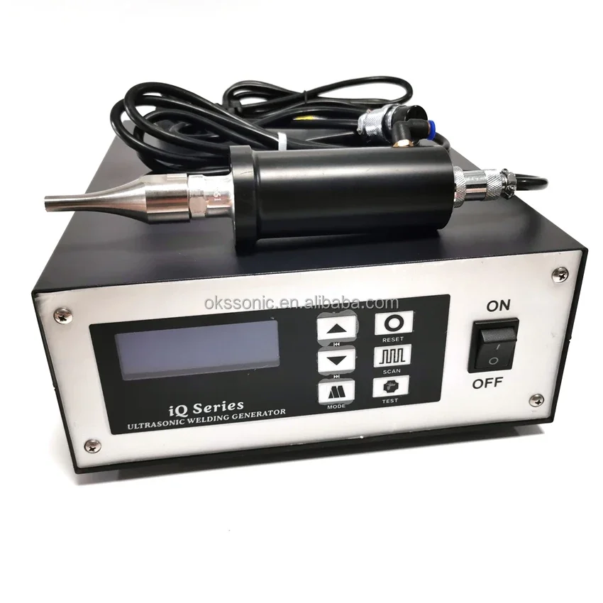 28khz/35khz/40khz Automatic Frequency-tracking Ultrasonic Welding Machine Generator With Transducer