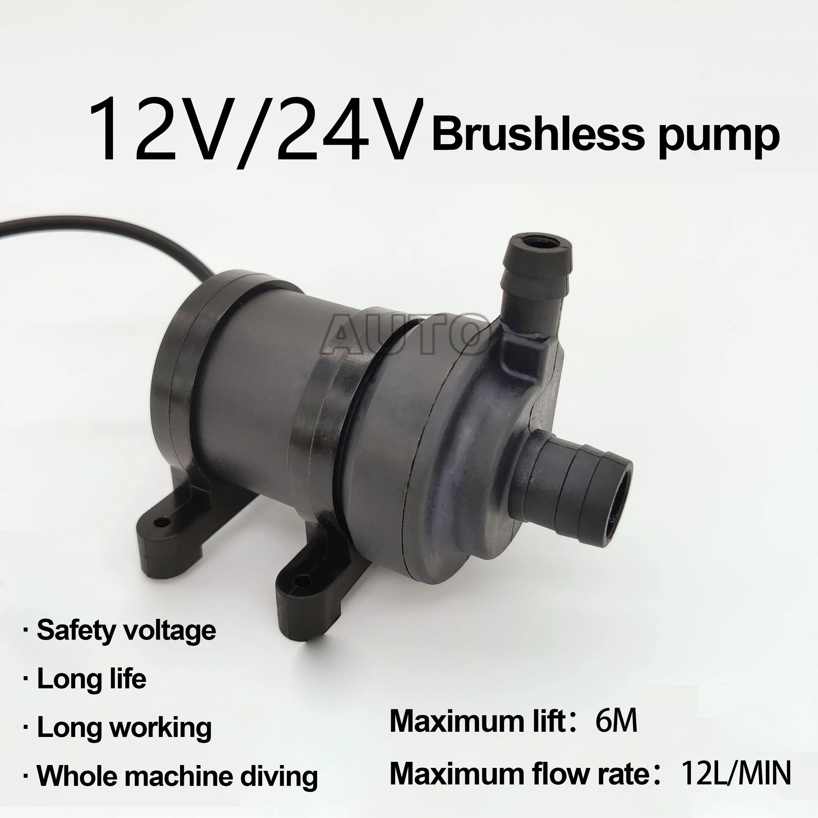 

Бесщеточный водяной насос TAO 12V/24V DC, циркуляционный насос, водяной насос OPT 3805