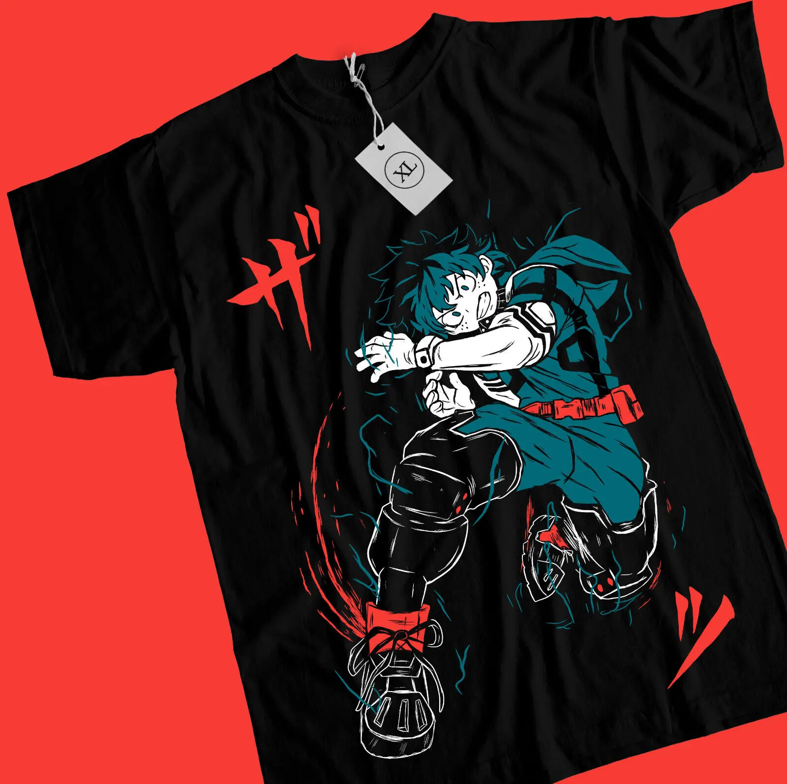 

Футболка Izuku Midoriya Deku Hero bakugou аниме Размер S _ 5xl