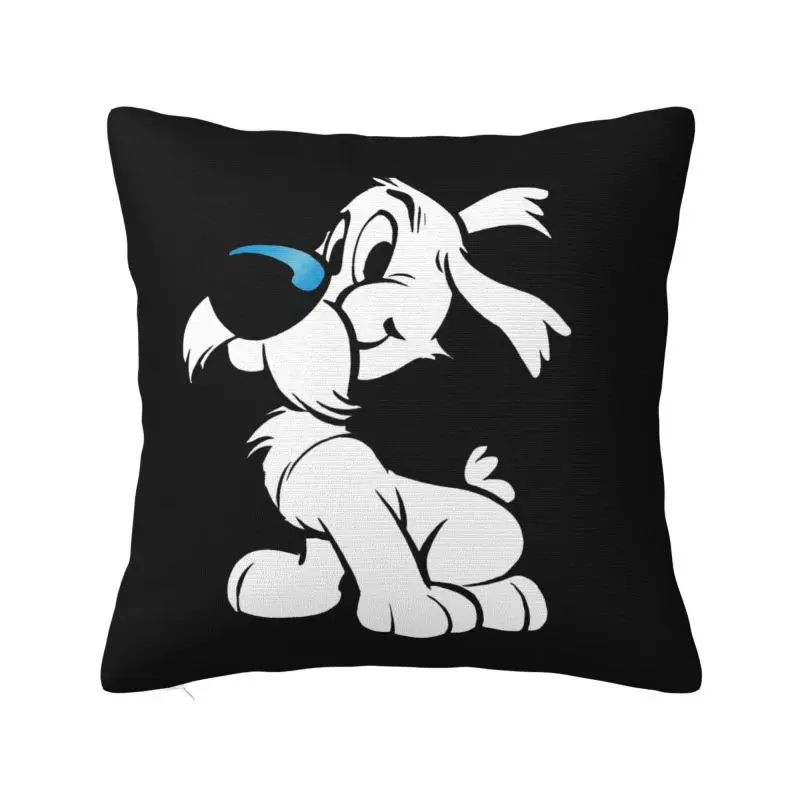 Asterix And Obelix Dogmatix Luxury Pillow Cover Decoration Funny Cartoon Dog Idefix Cushions for Sofa