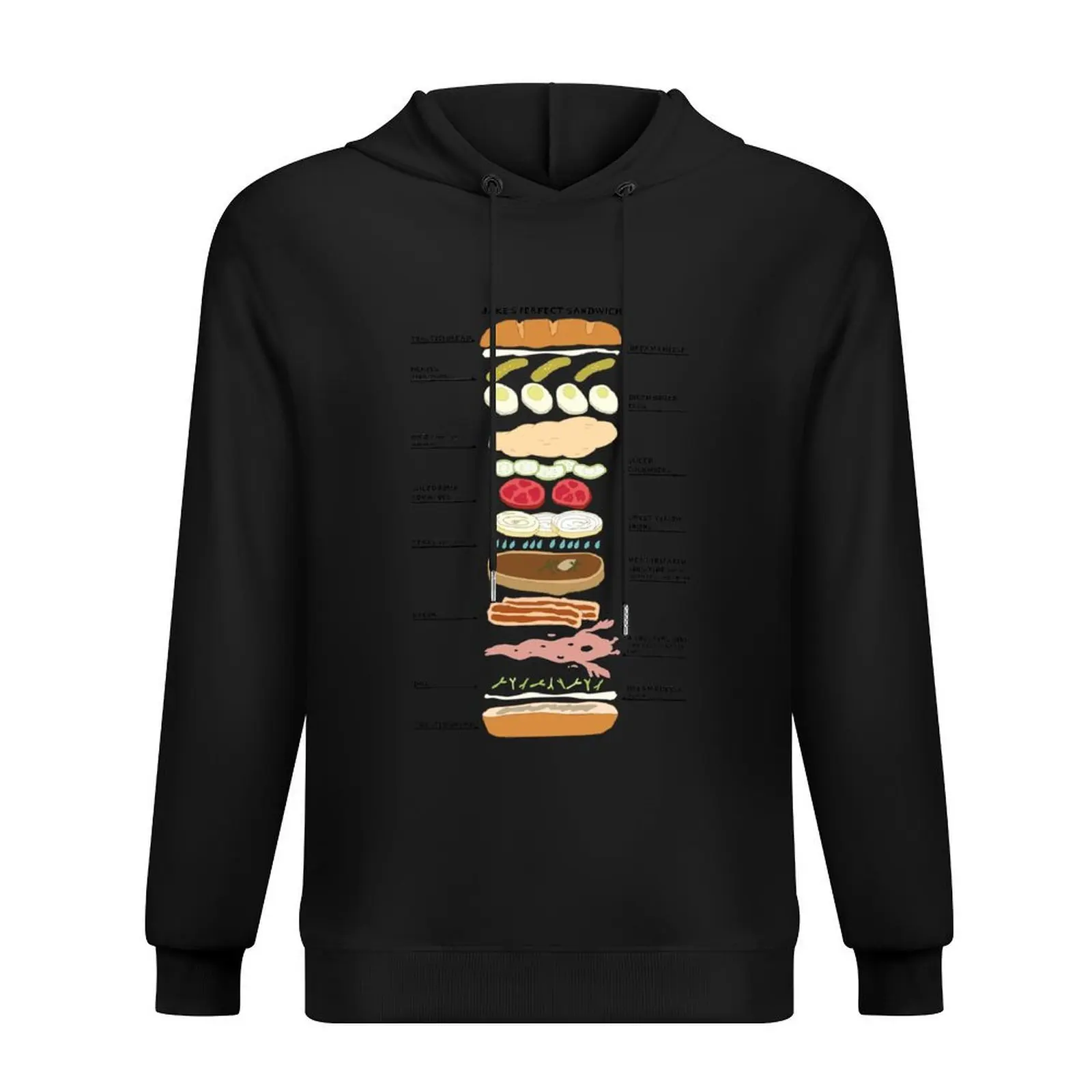 

Jake's Perfect Time Sandwitch Hoodie autumn jacket men men's coat autumn graphic t shirts men designer hoodies