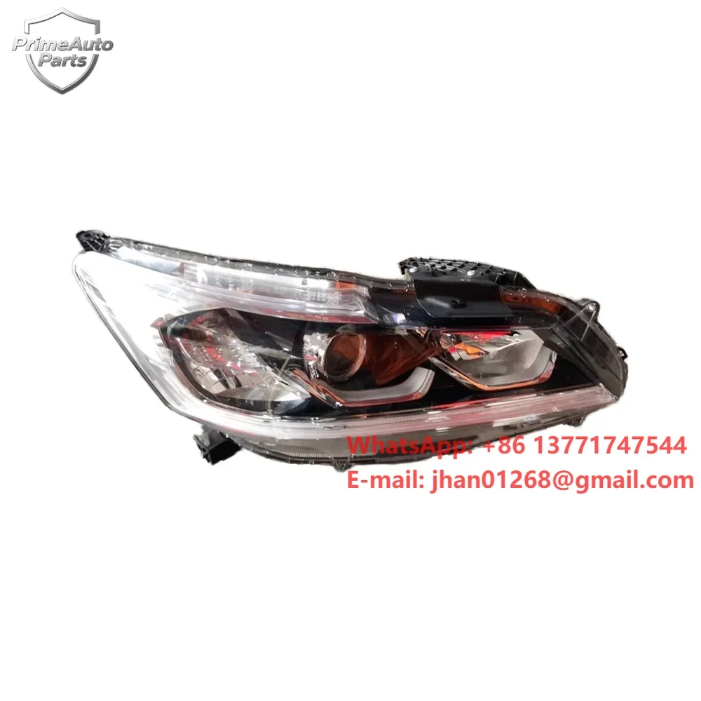 Wholesale Original for Honda Accord 9th Generation LED Headlights New 12V Car Parts with 6000k Color Temperature