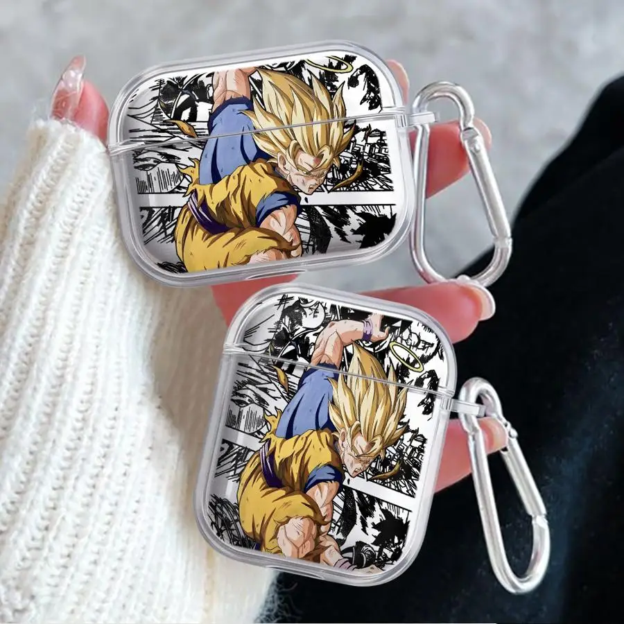 

Case For Airpods 1 Pro3 4 2 Pro 3 Pro2 Clear Earphone Cases Cover D-ragonS B-allS