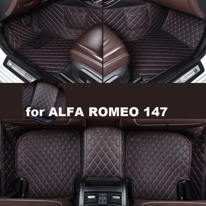 

Автомобильные коврики Autohome для ALFA ROMEO 147 2000-2010, обновленная версия, аксессуары для ног, Carpetscustomized