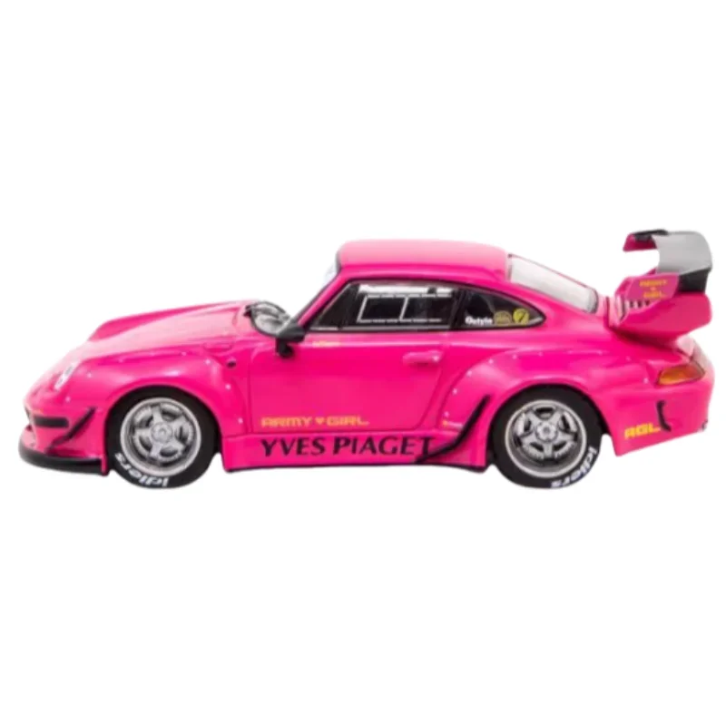 1:64 Porsche 911 ดัดแปลงลําตัวกว้าง RWB 993 รุ่นอัลลอย, คอลเลกชันของเล่นตกแต่งสําหรับเด็ก, ของขวัญวันหยุดสําหรับเด็ก