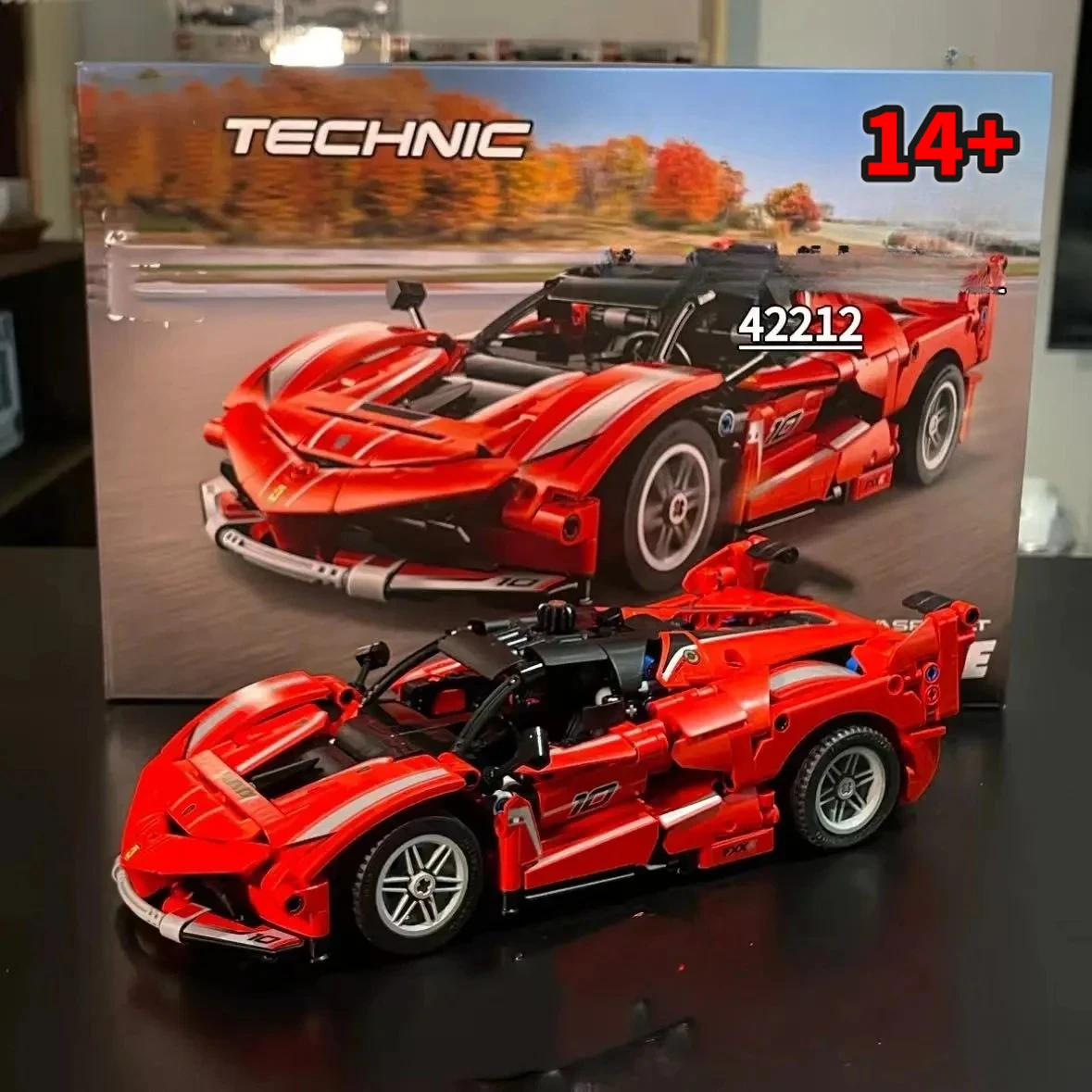 

Новинка от Disney: Детализированная модель Ferrari FXX (42212) – Уникальный дизайн для семейного досуга, подарков на вечеринки и декора комнаты
