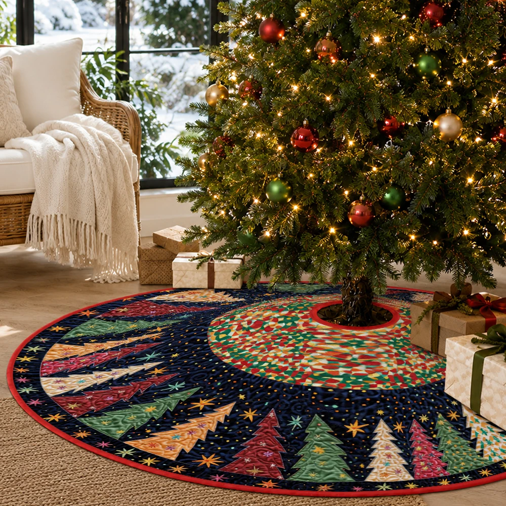 Embroidery Xmas Decorations - Jit, 1 unidad, faldón acolchado con