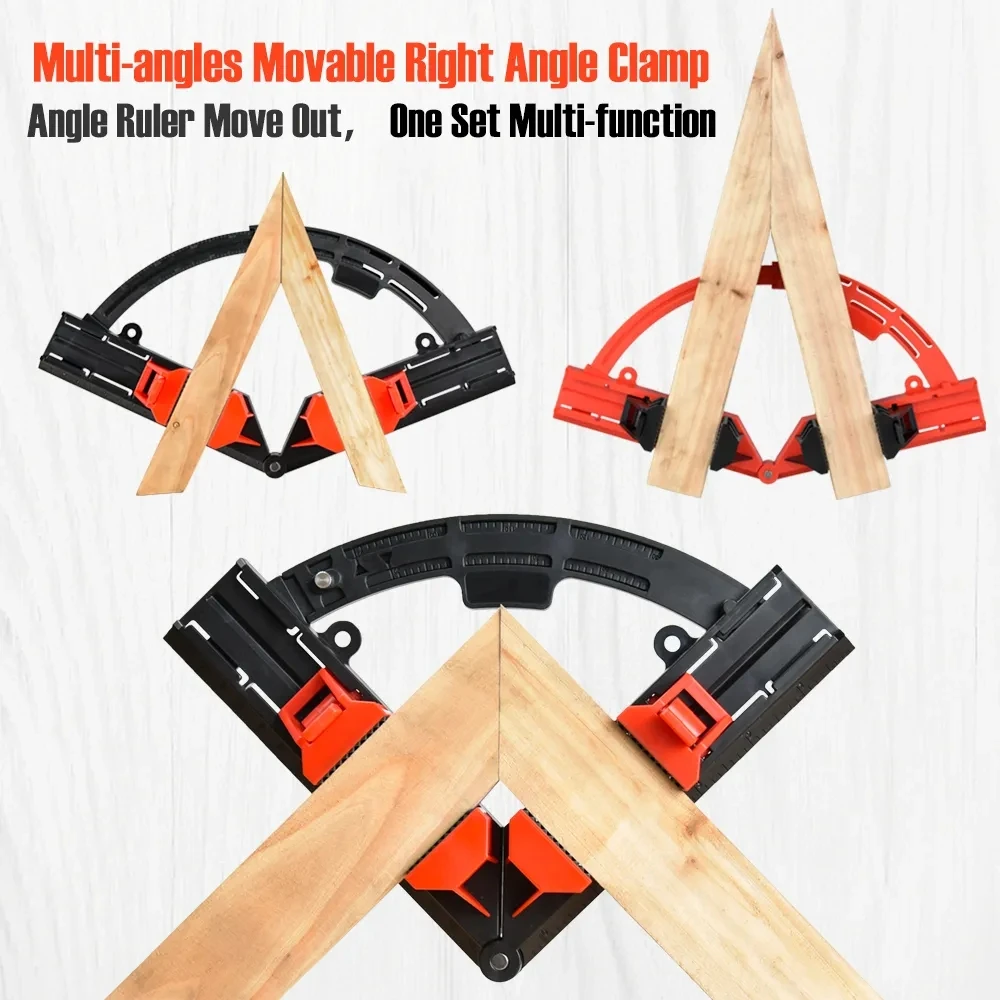 Clamps Frames for Joiners Home Tools Degrees Fixer Multi-angle Punching Installer Hand Tool Carpentry Wood Hardware Improvement