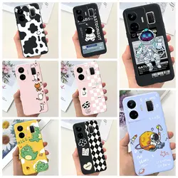 For Realme GT Neo 5 Case Luxury Anti knock Bumper For Realme GT3 GT Neo5 SE 5SE Cover 240W Astronaut Dinosaur Animals Pattern