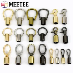 2/5Pcs Metal Buckles for Bag Knapsack Chain Cap Cord Lock Stopper Handbag Handle Strap End Latch Connector Hook DIY Accessories
