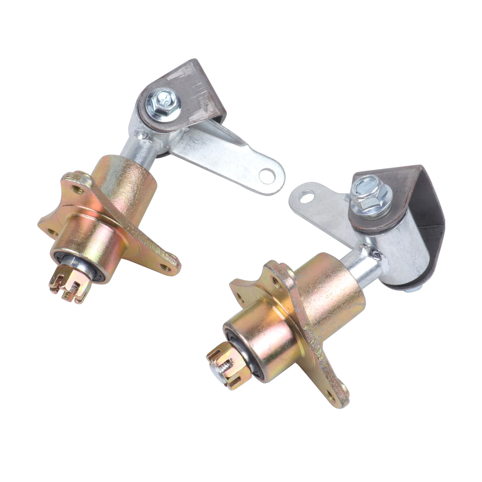 

Go Kart Quad ATV Modified Steering Strut Knuckle Spindle Hub Suitable for 110cc 168 200F Dirt Bike UTV Quad Bike Accessories